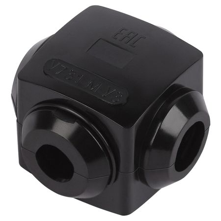 сжим кабельный ответвительный ЭРА У731М (4-10/1.5-10 мм) IP20 черный