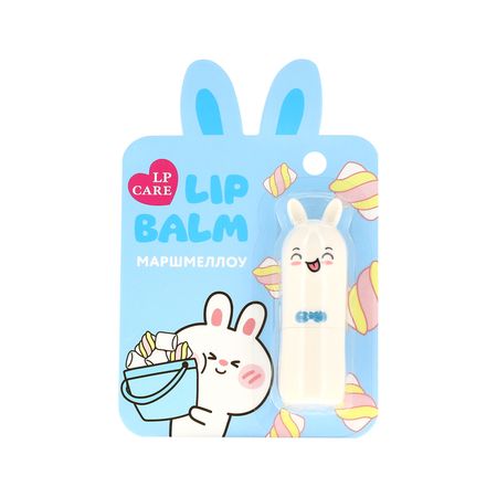 Бальзам для губ LP CARE BUNNY Маршмеллоу 3 г книга для записей а5 little bunny с магнитной застежкой ассорти