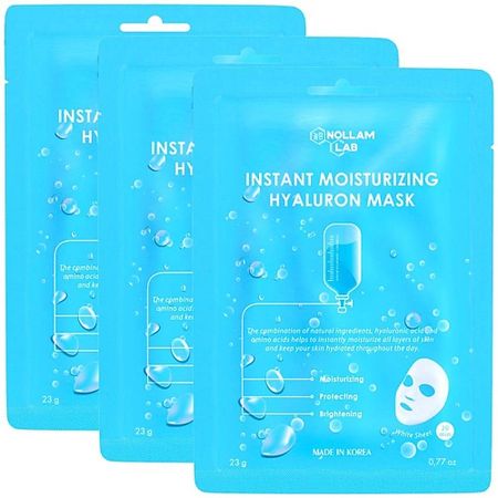 Набор масок для лица NOLLAM LAB Nollam Lab Набор корейских гиалуроновых тканевых масок для мгновенного увлажнения раскрашиваем сюжеты корейских дорам от нежных драм до мистических триллеров