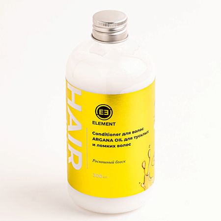 Кондиционер для волос ELEMENT Кондиционер ARGANA OIL для тусклых и ломких волос роскошный блеск