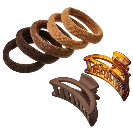 Набор заколок для волос KOSMOSHTUCHKI Набор крабики и резинки для волос