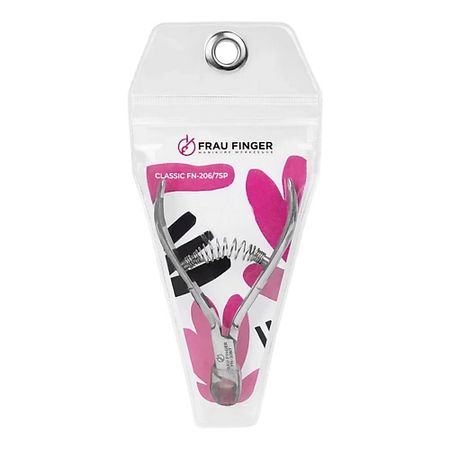 Кусачки FRAU FINGER Кусачки маникюрные для кутикулы Classic FN-206/7SP, пружина, 7 мм