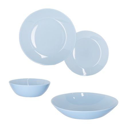 набор столовый LUMINARC Лили лайт блю 4/16 стекло