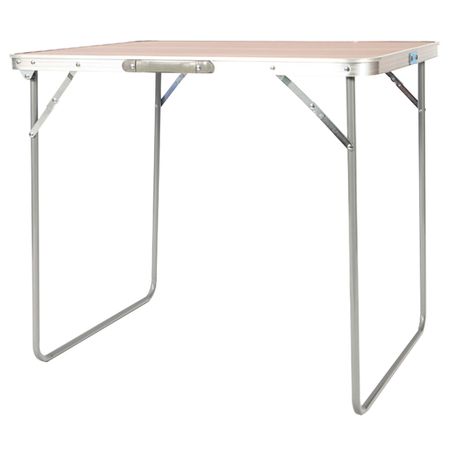 стол туристический складной 800х600х700мм коричневый МДФ, сталь