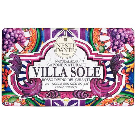 Мыло твердое NESTI DANTE Мыло Виноград из Кьянти Villa Sole Noble Red Grapes
