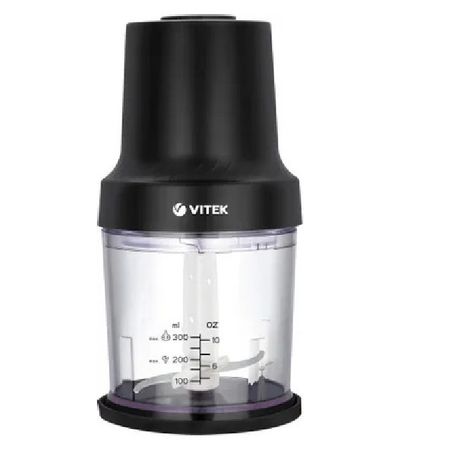 измельчитель VITEK VT-7131 800Вт чаша 1,2л стекло черный