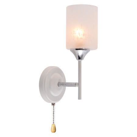 бра RIVOLI Federica 1х60Вт Е27 белый хром