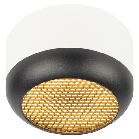 светильник накладной спот ЭРА Oliva под лампу GX53 IP20 белый/черный