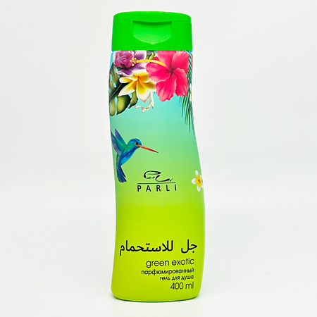 Гель для душа PARLI Парфюмированный гель для душа  green exotic