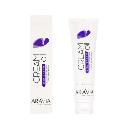 Крем для рук ARAVIA PROFESSIONAL с маслом виноградной косточки и жожоба 100 мл