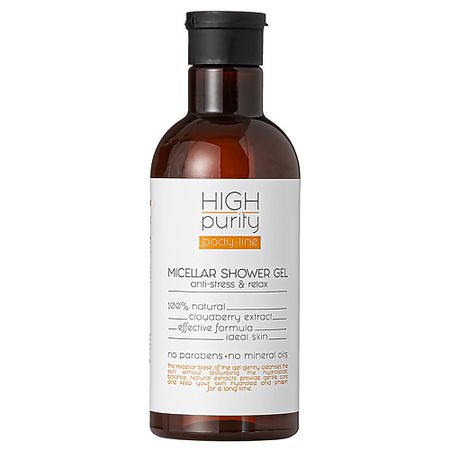 Гель для душа HIGH PURITY Мицеллярный гель для душа с натуральным экстрактом морошки Body Line Micellar Shower Gel
