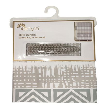 Штора для ванной ARYA HOME COLLECTION Шторы Для Ванны Cindy