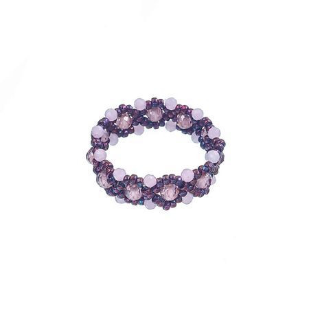 Кольцо LANZEROTTI Кольцо Ispirazione, цирконий, кристаллы, японский бисер