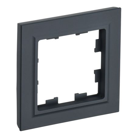 рамка 1 пост IEK BRITE графит