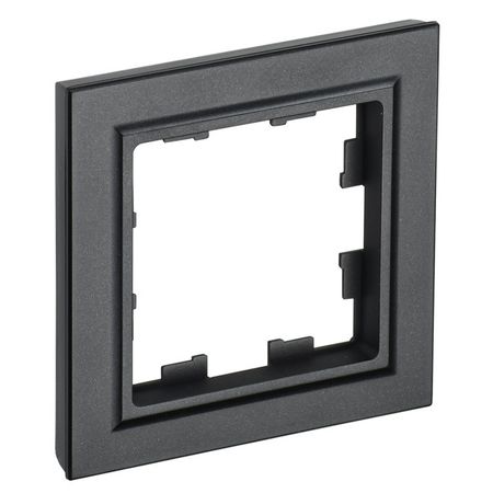 рамка 1 пост IEK BRITE черный