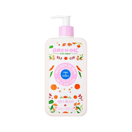 Крем-гель для тела ARE U OK увлажняющий цитрусы и витамин С 500 мл