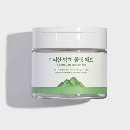 Маска для лица CELLBN Диски охлаждающие с 100% экстрактом перечной мяты JIRISAN PEPPERMINT PADS