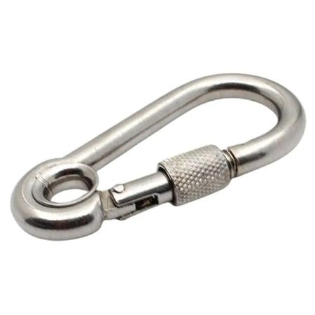 карабин с фиксатором DIN5299D 8мм