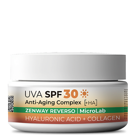 Крем для лица ZENWAY Матирующий крем для  лица SPF 30 увлажняющий