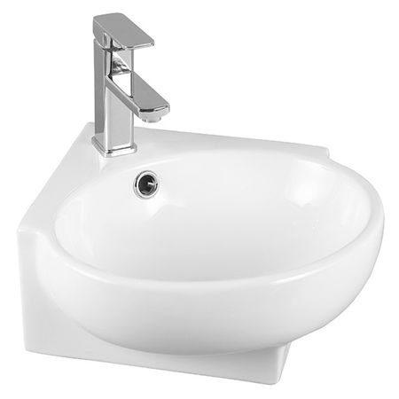 раковина VITARTA Omega 39,5см угловая белая