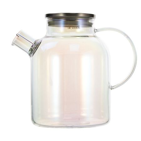 чайник заварочный TALLER TR-98235 1,75л термостойкое боросиликатное стекло, нерж. сталь