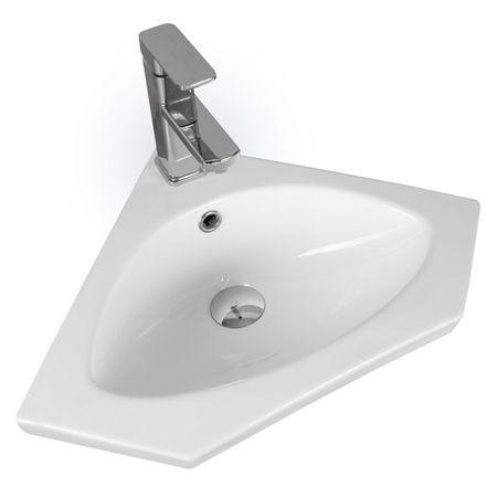 раковина VITARTA Alpha  40см угловая белая