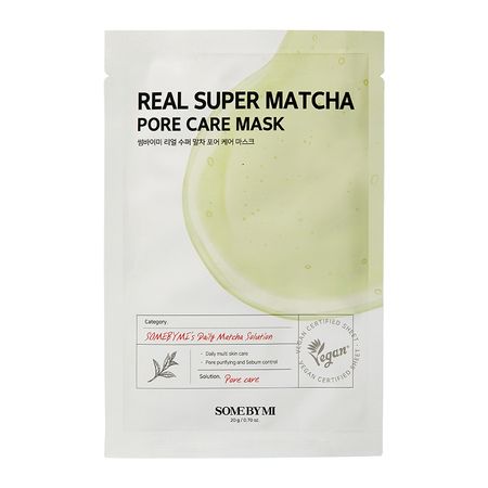 Маска для лица SOME BY MI REAL с экстрактом зелёного чая матча матирующая и для очищения пор 20 г русалочка из зелёного моря мейя и морское чудище том 4
