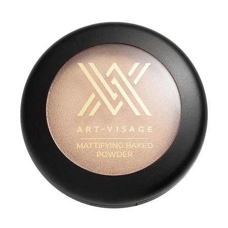 Пудра для лица ART-VISAGE VELVET MINERAL запечённая матирующая тон 03