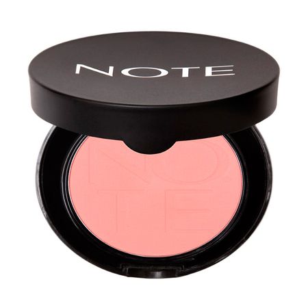 Румяна для лица NOTE LUMINOUS SILK COMPACT BLUSHER с эффектом сияния тон 01 счастливый день
