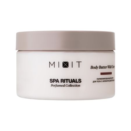 Баттер для тела MIXIT SPA RITUALS ORGANIC COLLECTION парфюмированный с ароматом дикой вишни 250 г