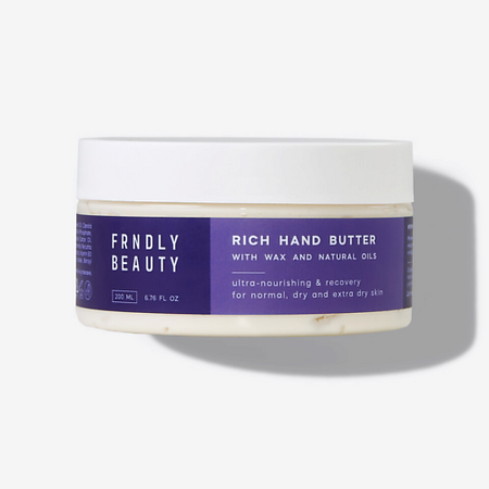 Крем для рук FRNDLY BEAUTY Питательный крем-баттер для рук с воском