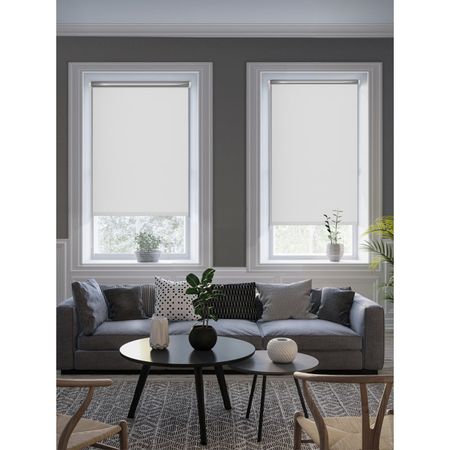 штора рулонная GARDEN Silver блэкаут 70x170см белая, арт.537837070/170смV1