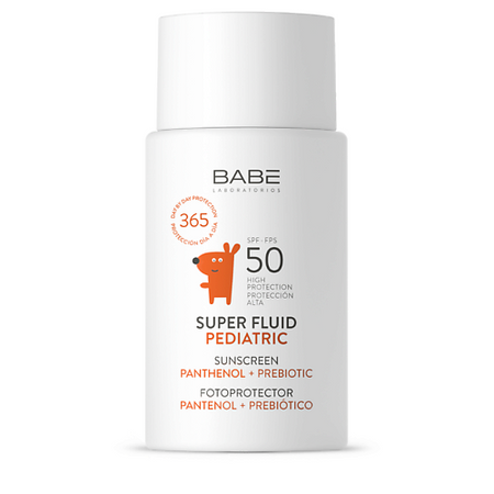 Солнцезащитный флюид для лица BABE Детский солнцезащитный суперфлюид SPF50