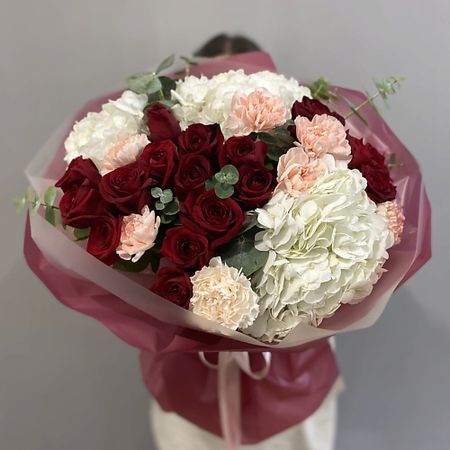 Букет живых цветов MADE KRIS Сборный букет 