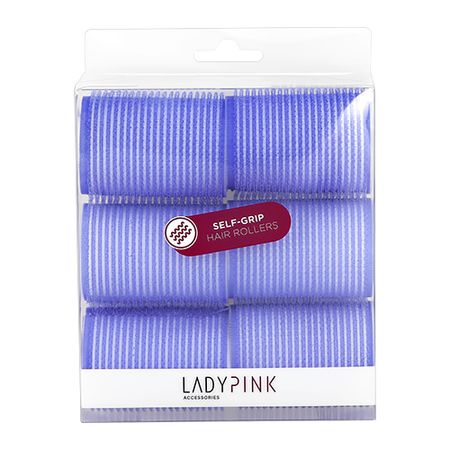 Бигуди-липучки LADY PINK BASIC PROFESSIONAL D 45 мм фиолетовые 6 шт липучки а и формы