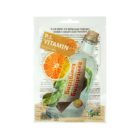 Маска для лица PRESENT SKIN с витаминами для питания кожи 25 мл пакет perfect present а4