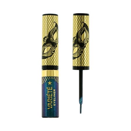 Подводка для глаз EVELINE VARIETE EYELINER водостойкая сияющая тон 03 chameleon