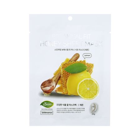 Маска для лица NOHJ BOTANICAL FIT с медом и лимоном 23 г