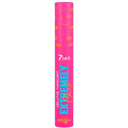 Тушь для ресниц 7DAYS Тушь для ресниц неон EXTREMELY CHICK бумага тонированная а4 100л 5цв 20л 80г м2 неон goodmark