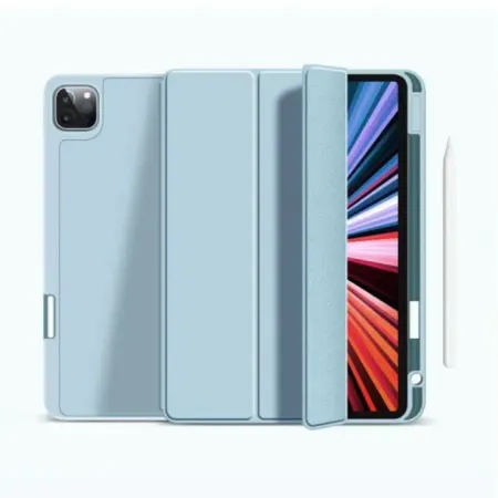 Чехол-книжка WIWU Protective Case для Apple iPad Pro 11 (2024), с подставкой и отделением под стилус (голубой)