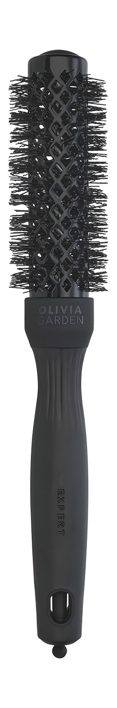 Olivia Garden Expert Blowout Shine Wavy Round Brush Black 25