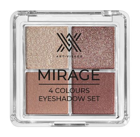 Art-Visage Mirage 4 Colors Eyeshadow Set