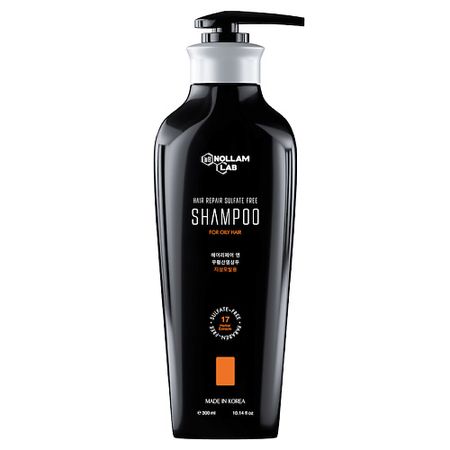 Шампунь для волос NOLLAM LAB Восстанавливающий бессульфатный шампунь для жирных волос