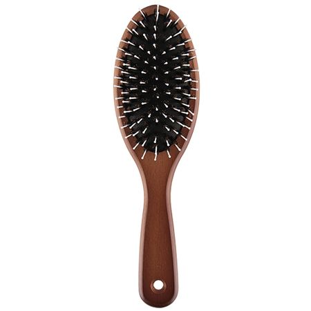 Щетка для волос LADY PINK BASIC wood массажная с деревянной ручкой большая линейка 20см деревянная красин