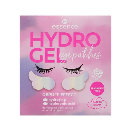 Патчи для глаз ESSENCE HYDRO GEL гидрогелевые тон 04 Dare to dream