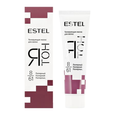 Маска для волос тонирующая ESTEL Я ТОН тон 8/61 полярный 60 мл светлана семёновна комракова полярный – москва
