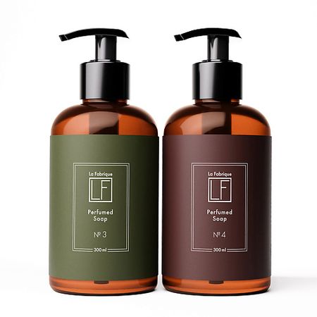 Мыло жидкое LA FABRIQUE Подарочный набор: жидкое мыло