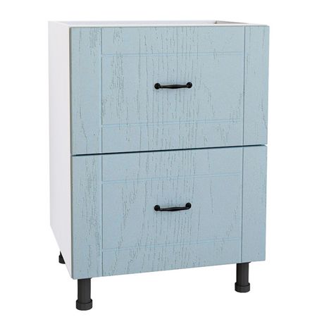 кухонный шкаф напольный Блюз 600х550х820мм 2 ящика МДФ/ЛДСП эльдар сафин волков блюз