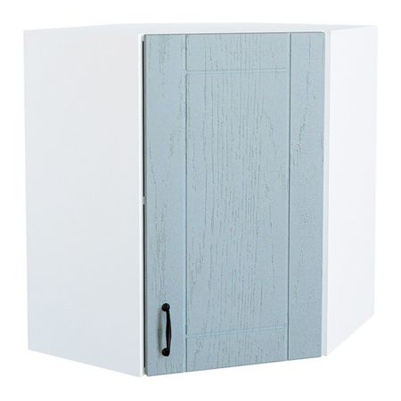 кухонный шкаф навесной угловой Блюз 600х600х720мм 1 дверь МДФ/ЛДСП