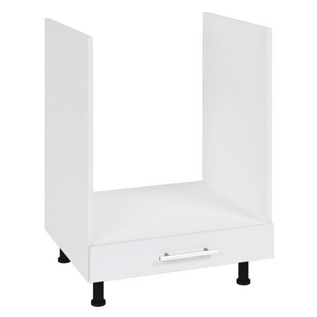 кухонный шкаф под плиту и духовку Лофт Милк 600х560х820мм МДФ/ЛДСП